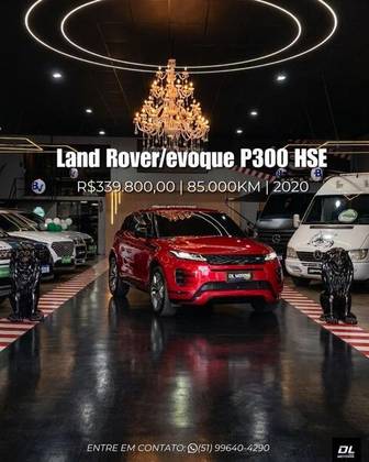 LAND ROVER RANGE ROVER EVOQUE 2.0 P250 FLEX S AWD AUTOMÁTICO